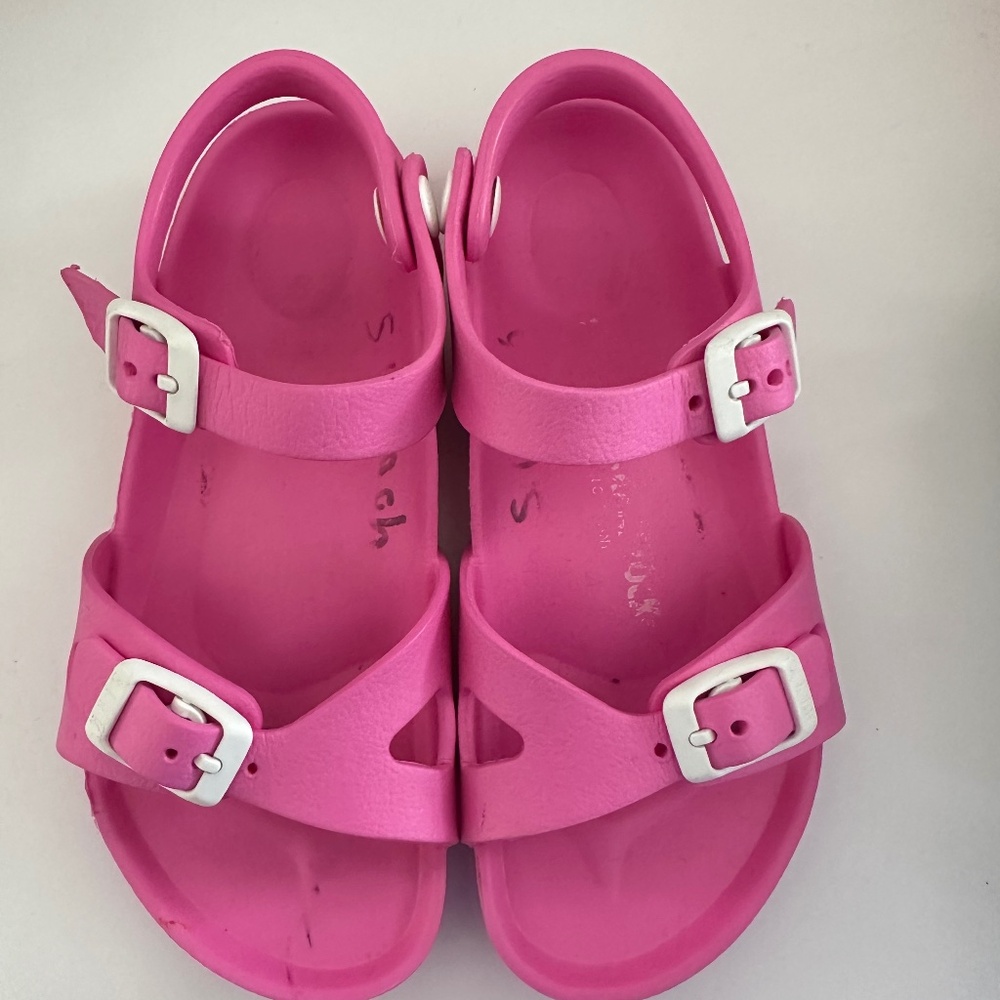Birkenstock Rio Essentials Kids pink water shoes